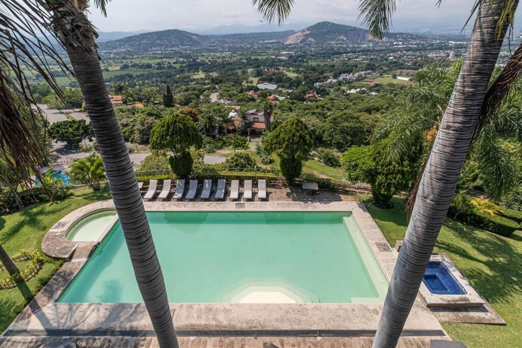 Lujosa Casa, Espectacular Vista Y Alberca Para 20 Personas Cuernavaca Exteriör bild