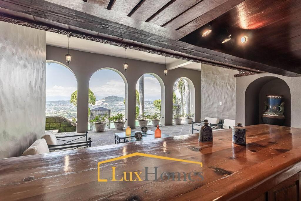 Lujosa Casa, Espectacular Vista Y Alberca Para 20 Personas Cuernavaca Exteriör bild